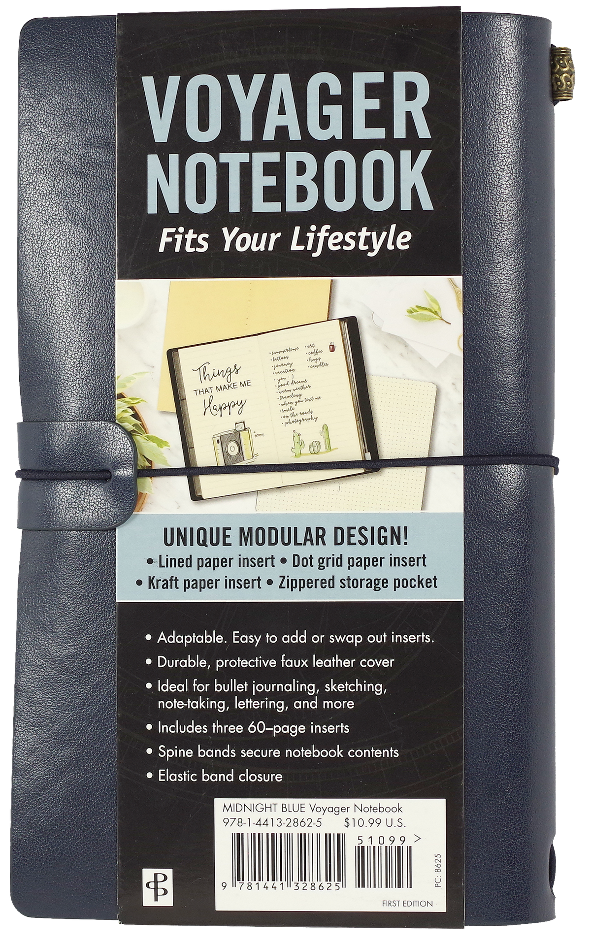 Midnight Blue Voyager Notebook
